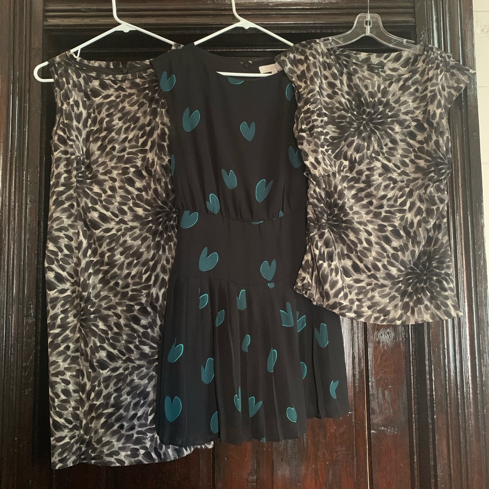 Lot of Ann Taylor dress & top, & Loft dress size 0